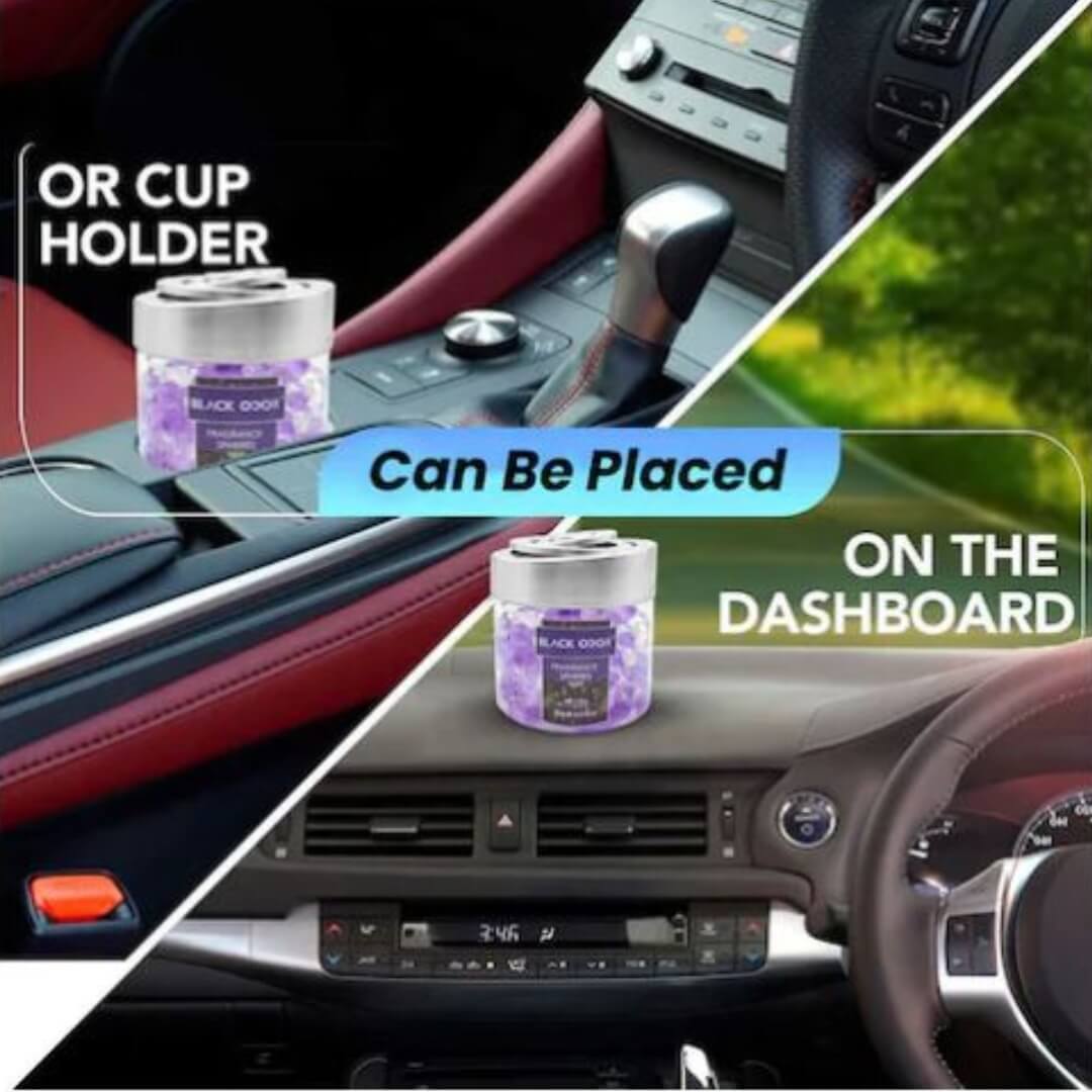 Black Odor Fragrance Spheres Air Freshener 130 g