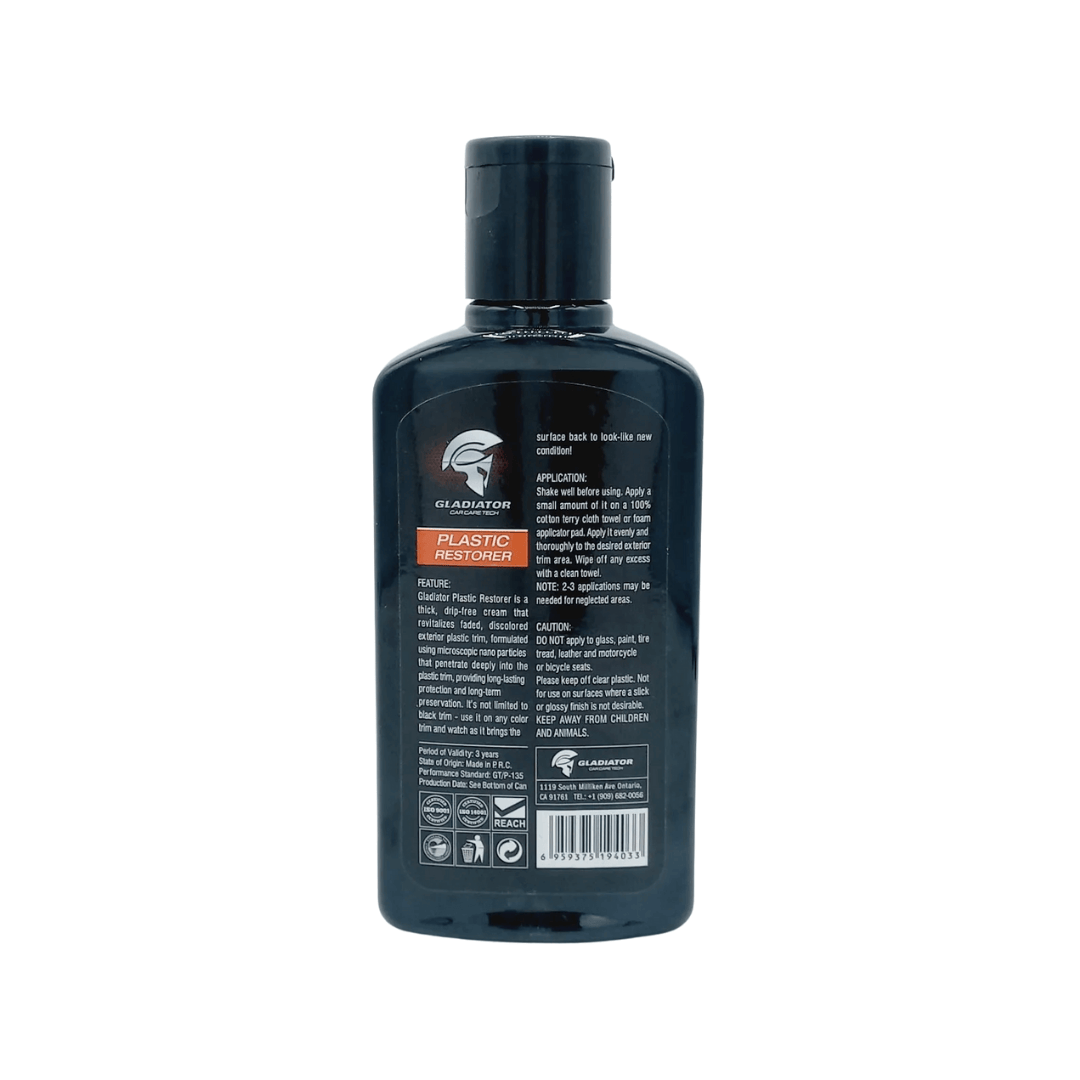 Gladiator Plastic Restorer - GT135 - 300 ml Crystal Clean Pakistan