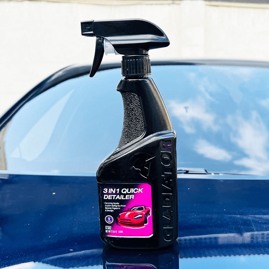 Gladiator 3 in 1 Quick Detailer - GT302 - 500ml Crystal Clean Pakistan