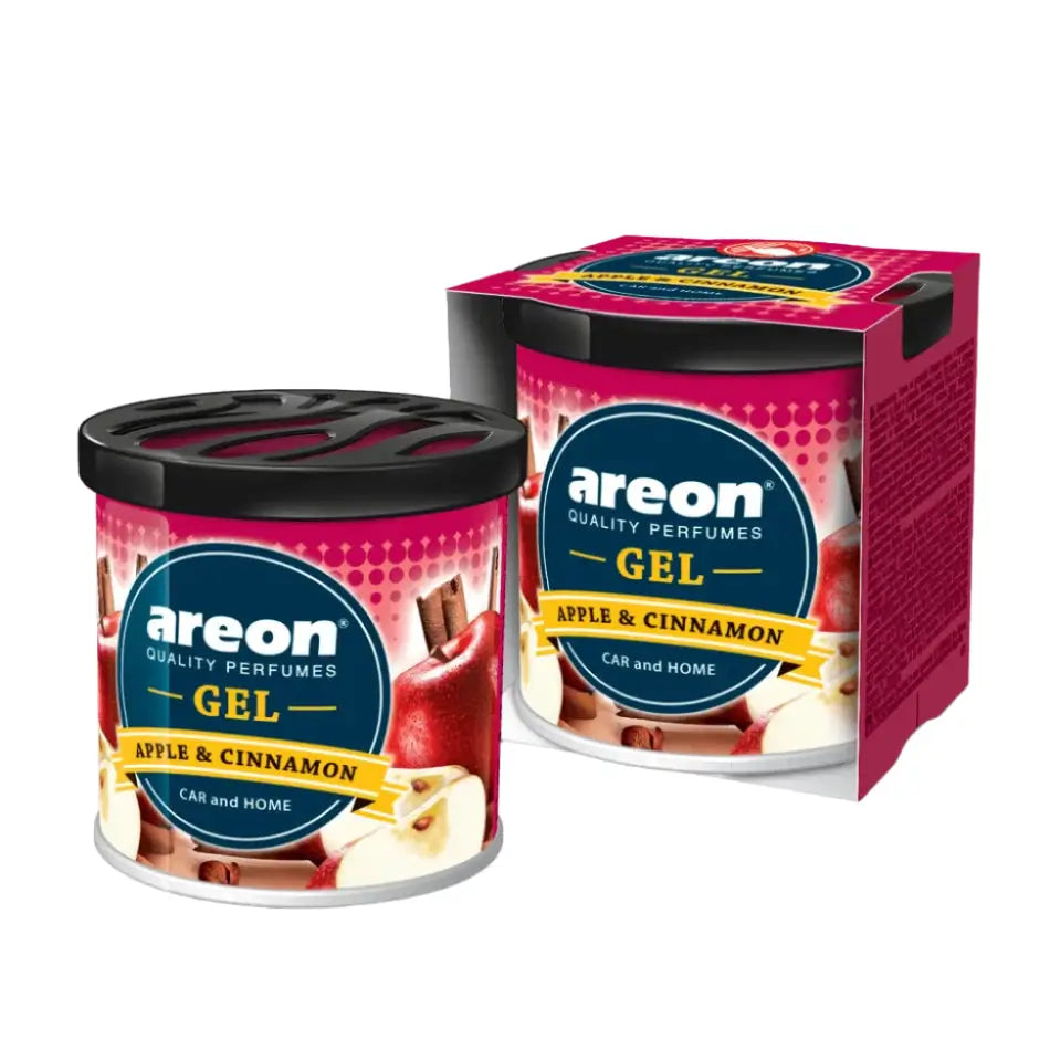 Areon Gel Can Apple Cinnamon Car Perfume Air Freshener