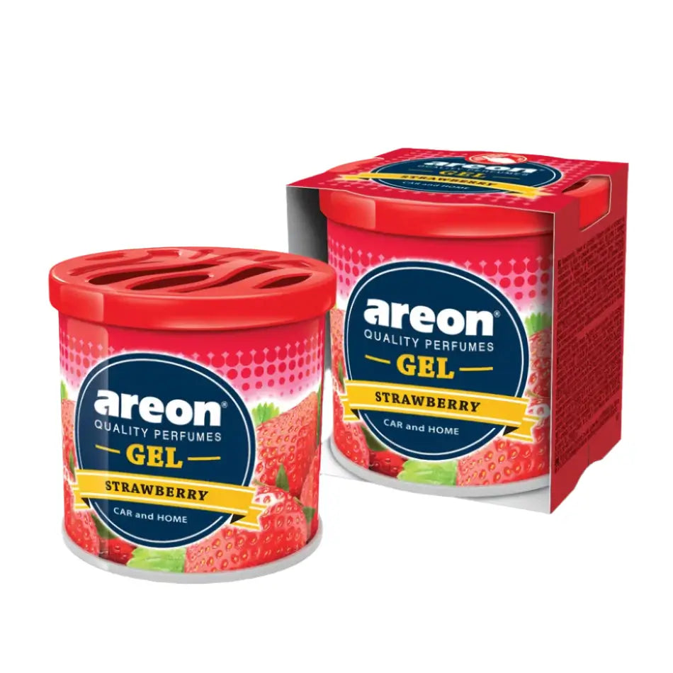 Areon Gel Can Strawberry Car Perfume Air Freshener