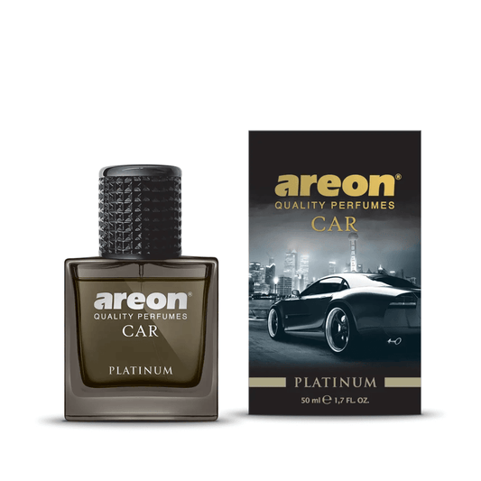 Areon Luxury 50ml Car Perfume Spray – Premium Auto Fragrance with Hanging Card Crystal Clean Pakistan