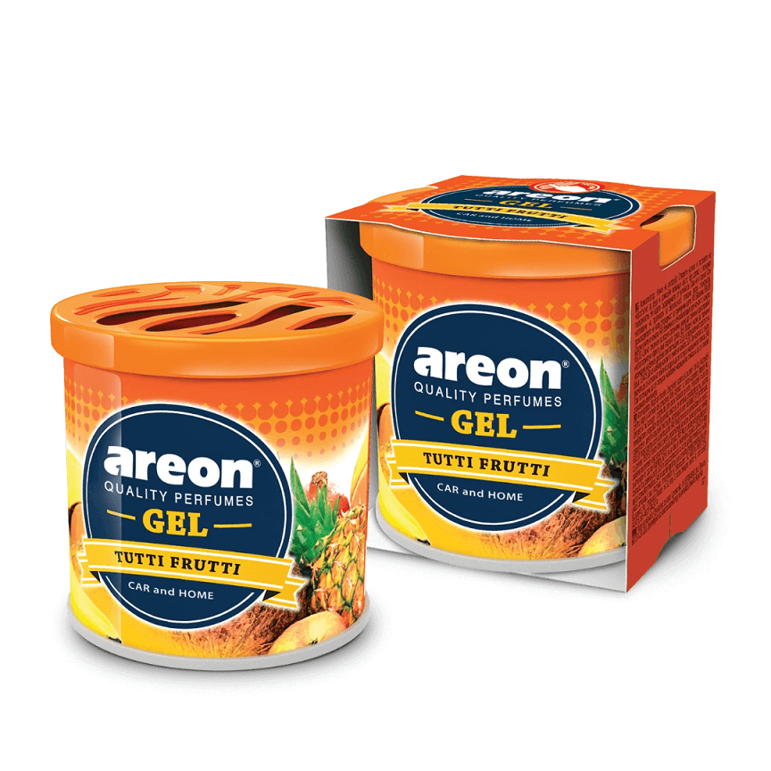 Areon Gel - Long Lasting Air Freshener - Car Perfume Gel Can Crystal Clean Pakistan