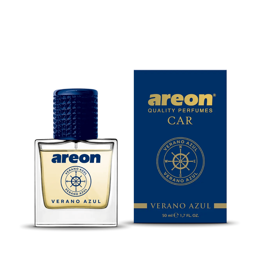 Areon Luxury 50ml Car Perfume Spray – Premium Auto Fragrance with Hanging Card