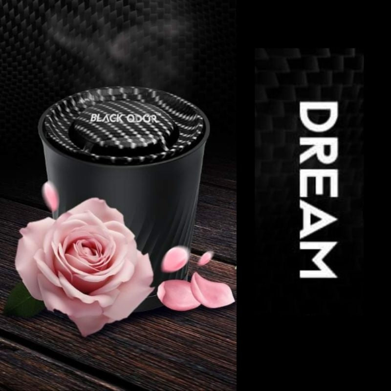 Black Odor BO-2 Carbon Cup Air Freshener (70g) Crystal Clean Pakistan