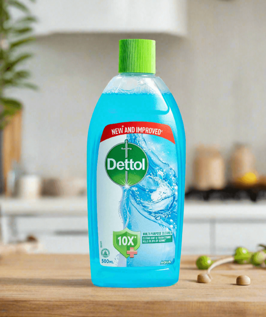 Dettol Multipurpose Antibacterial Floor Cleaner 500ml - Aqua