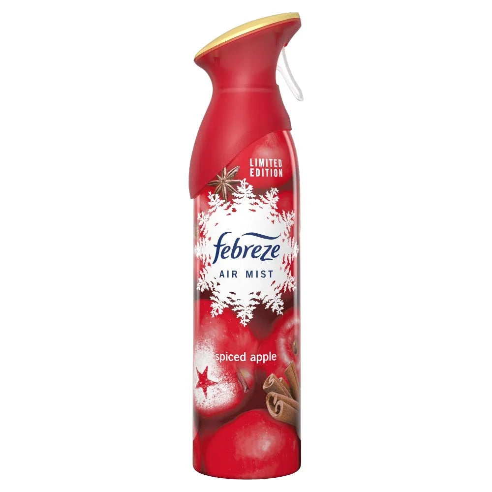 Febreze Air Mist Air Freshener-Spray Winter-Collection Limited Edition Spiced Apple Scent