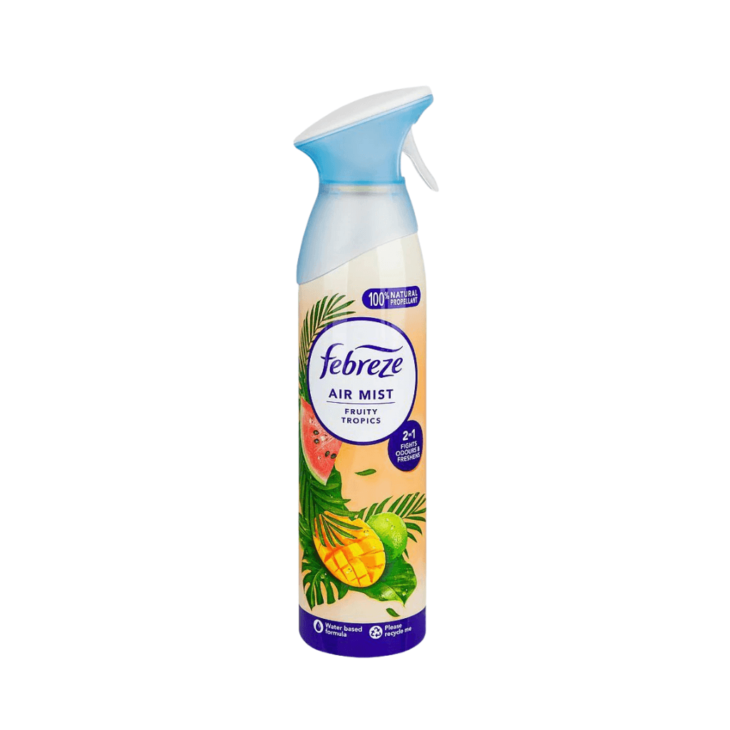 Febreze Air Mist Spray 185 ml / Air Freshener / Long-Lasting Odor Eliminator Crystal Clean Pakistan