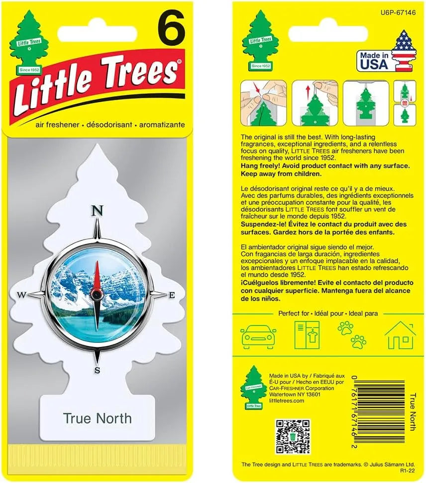 Little Trees Perfume Card Air Freshener for Car & Home - Original (Made in USA) Crystal Clean Pakistan