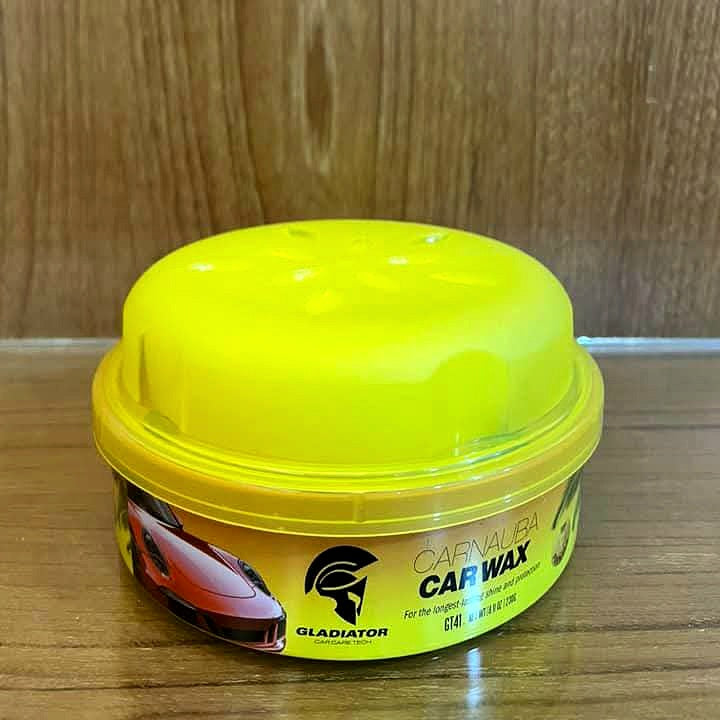 Gladiator Carnauba Car Wax GT41 - 230 g Crystal Clean Pakistan