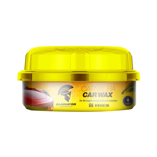 Gladiator Carnauba Car Wax GT41 soft wax
