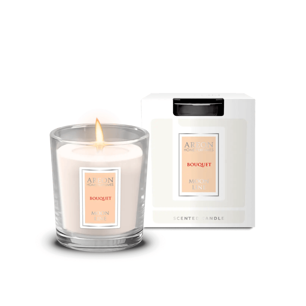 Areon Moon Line Scented Candle – Luxury Home Fragrance Candle (Made in Bulgaria) Crystal Clean Pakistan
