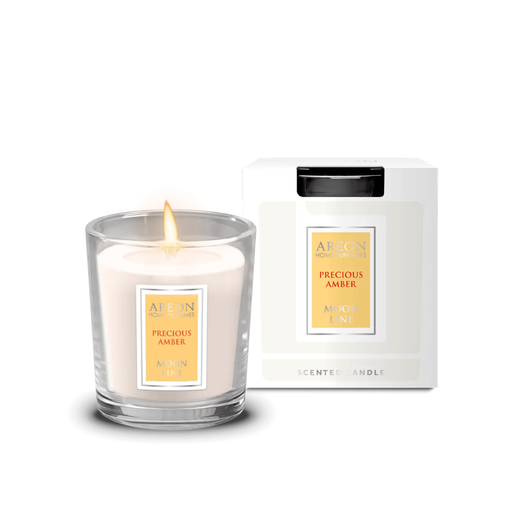 Areon Moon Line Scented Candle – Luxury Home Fragrance Candle (Made in Bulgaria) Crystal Clean Pakistan