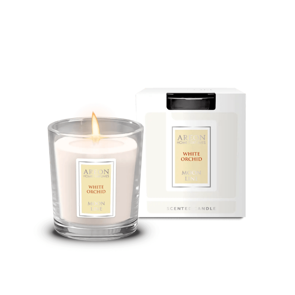 Areon Moon Line Scented Candle – Luxury Home Fragrance Candle (Made in Bulgaria) Crystal Clean Pakistan