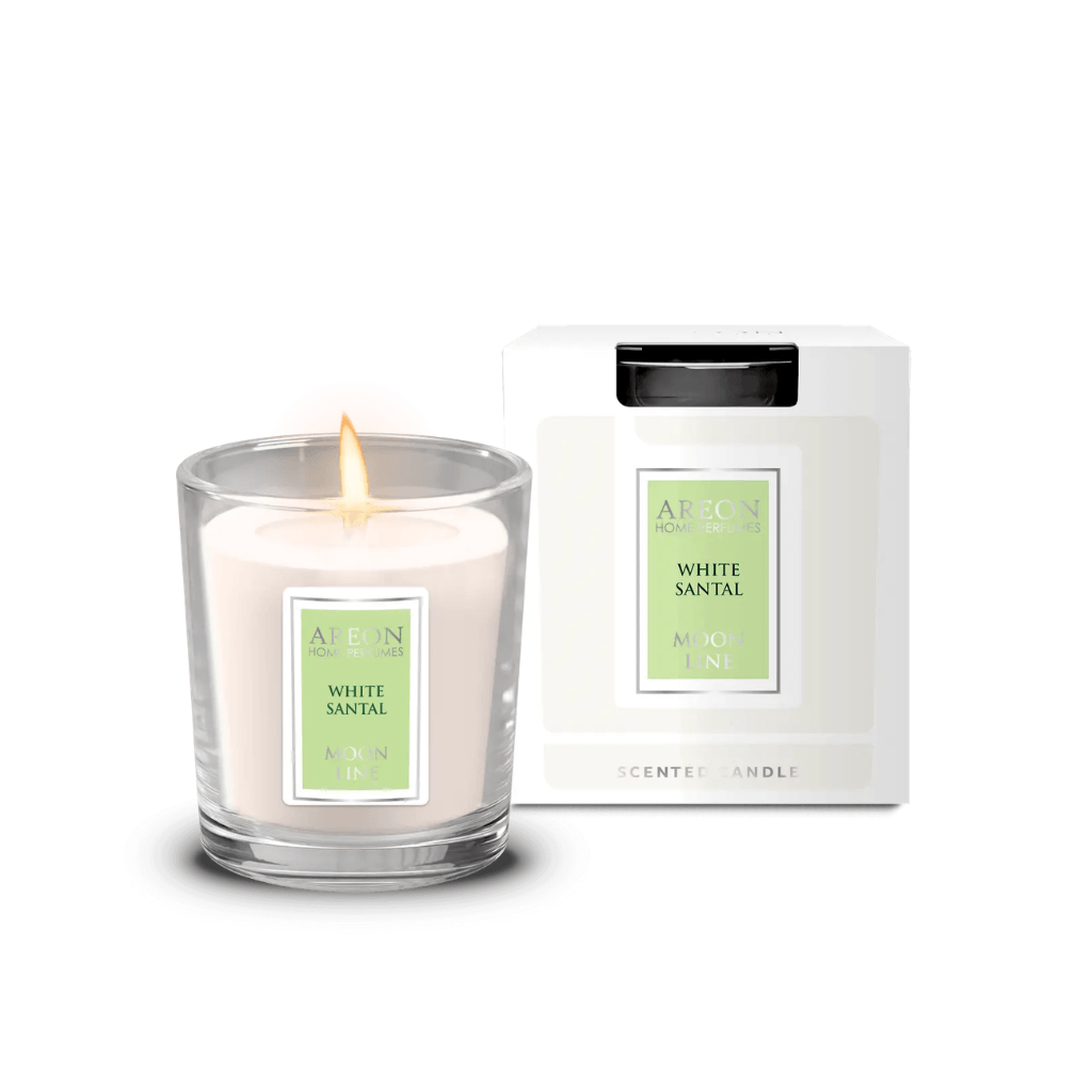 Areon Moon Line Scented Candle – Luxury Home Fragrance Candle (Made in Bulgaria) Crystal Clean Pakistan