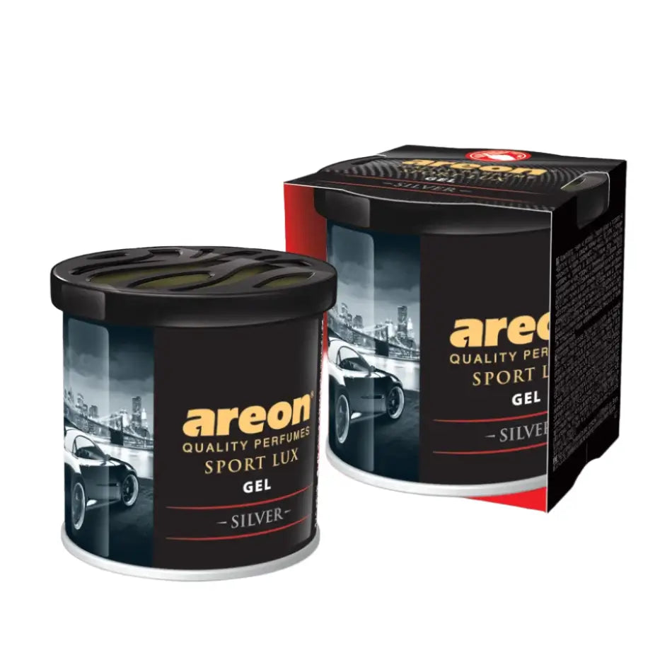Areon Gel Sport Lux Silver Air Freshener Gel Can