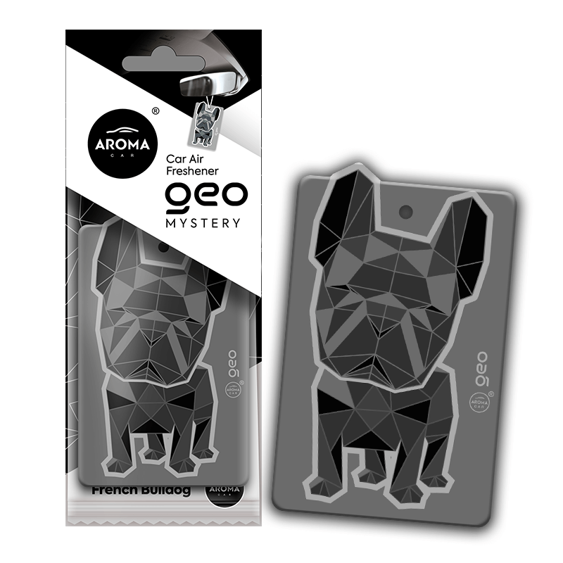 Aroma Geo Dog Air Freshener Card for Car & Home – Fragrance Lasting upto 30 days (Made in Poland)