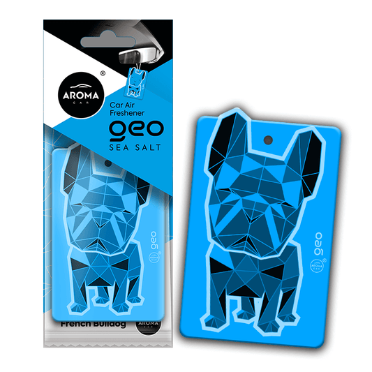 Aroma Geo Dog Air Freshener Card for Car & Home – Fragrance Lasting upto 30 days (Made in Poland)