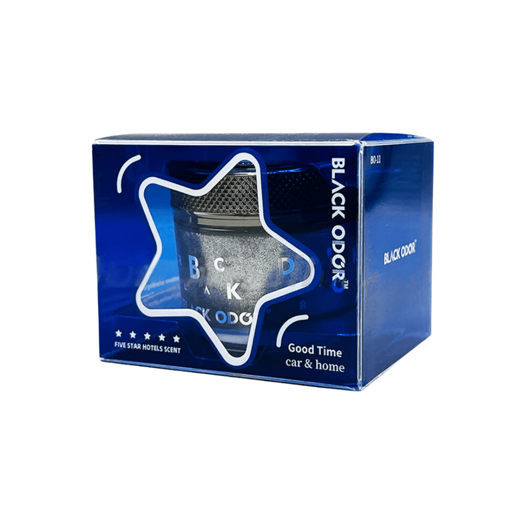 Black Odor 5 Star Hotel Scent / Car Perfume / Gel Air Freshener for Car & Home - 60 ml