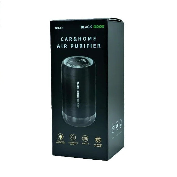 Black Odor Car & Home Air Purifier Humidifier Scent diffuser