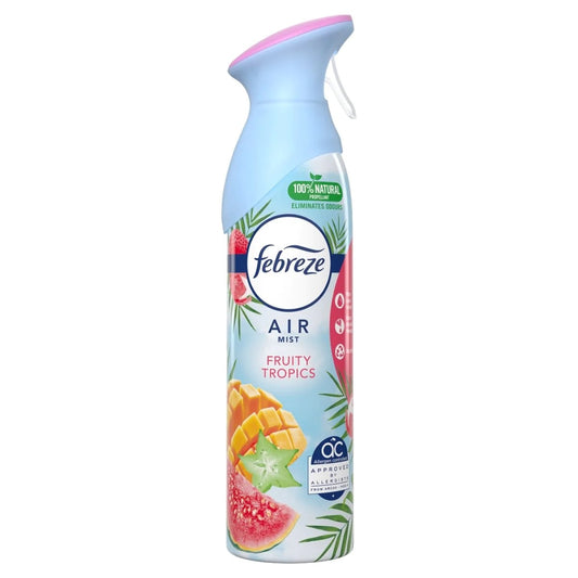 Febreze Air Mist Spray Air Freshener Fruity Tropics 300ml
