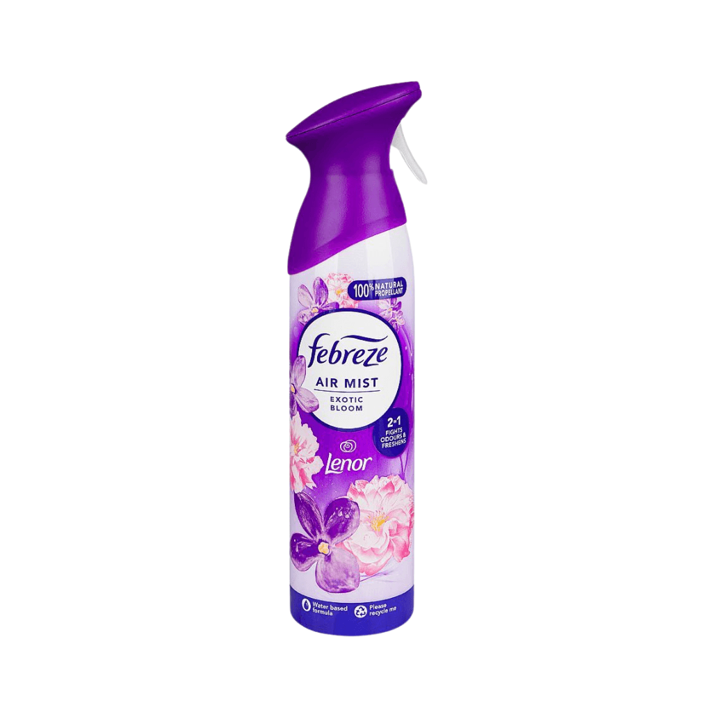 Febreze Air Mist Spray 185 ml / Air Freshener / Long-Lasting Odor Eliminator Crystal Clean Pakistan