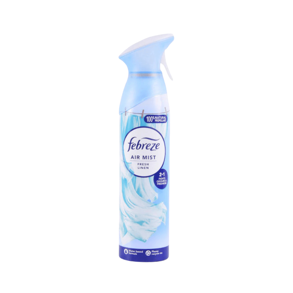 Febreze Air Mist Spray 185 ml / Air Freshener / Long-Lasting Odor Eliminator Crystal Clean Pakistan