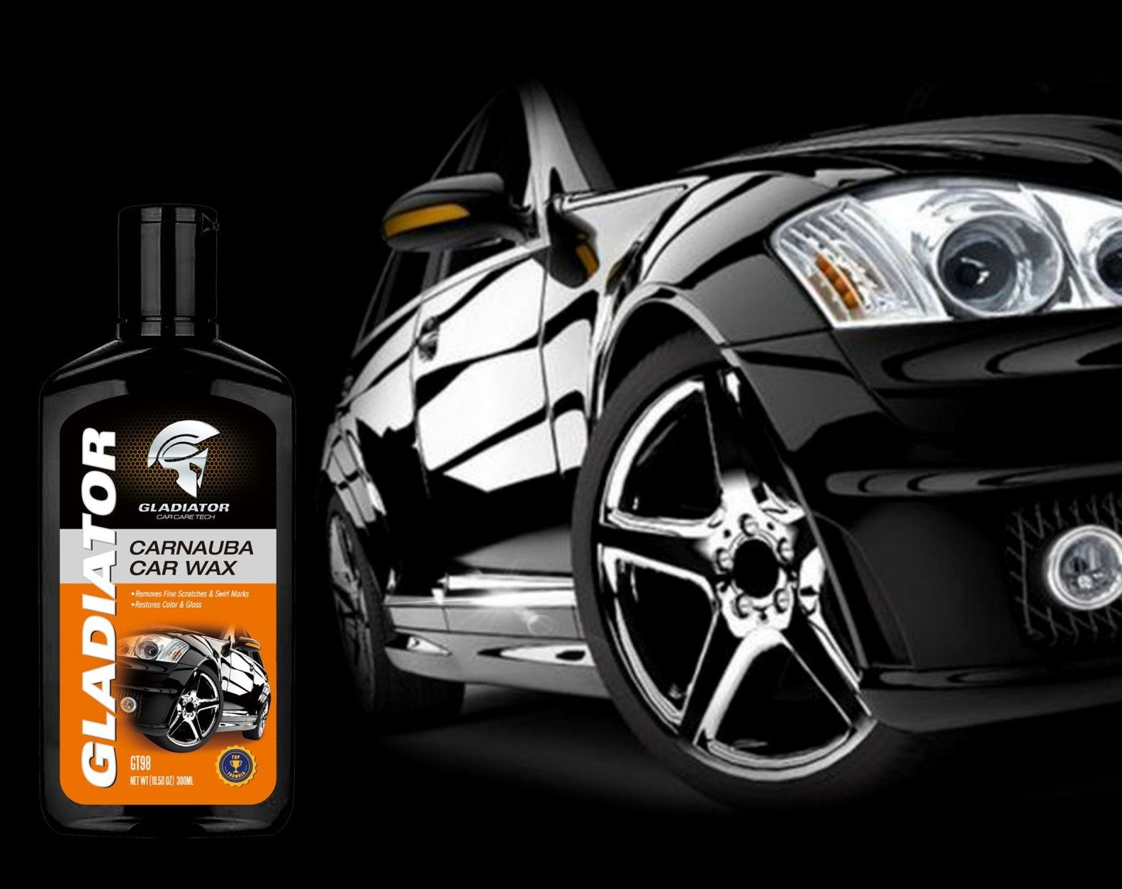Gladiator Carnauba Car Wax car shine solution