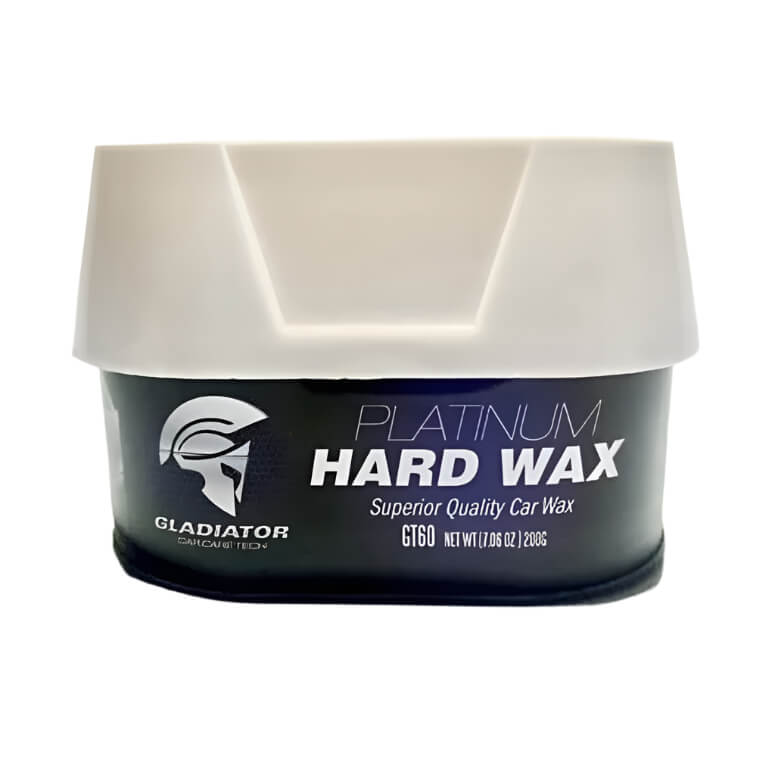 Gladiator Platinum Hard Wax GT 60 superior quality car wax front