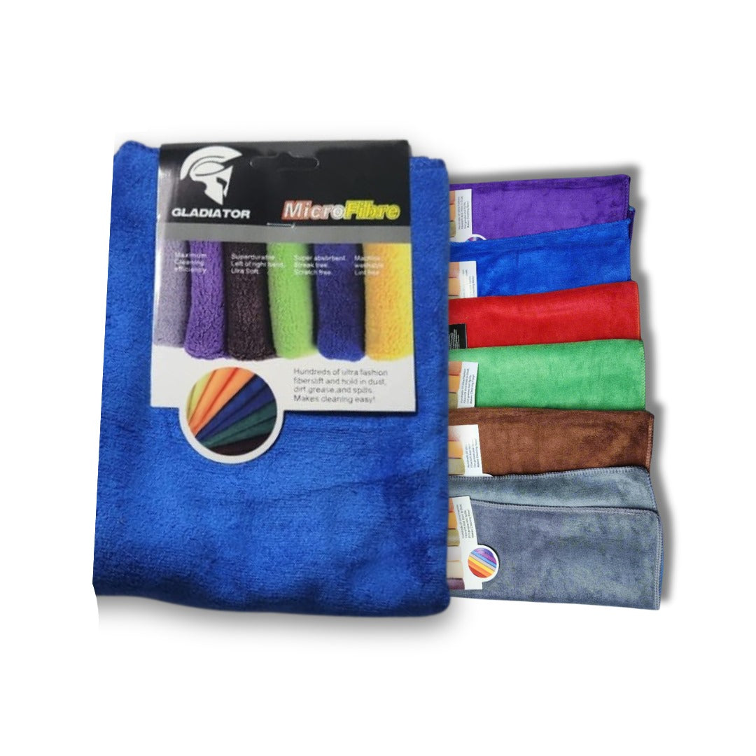 Gladiator multi color microiber cloths